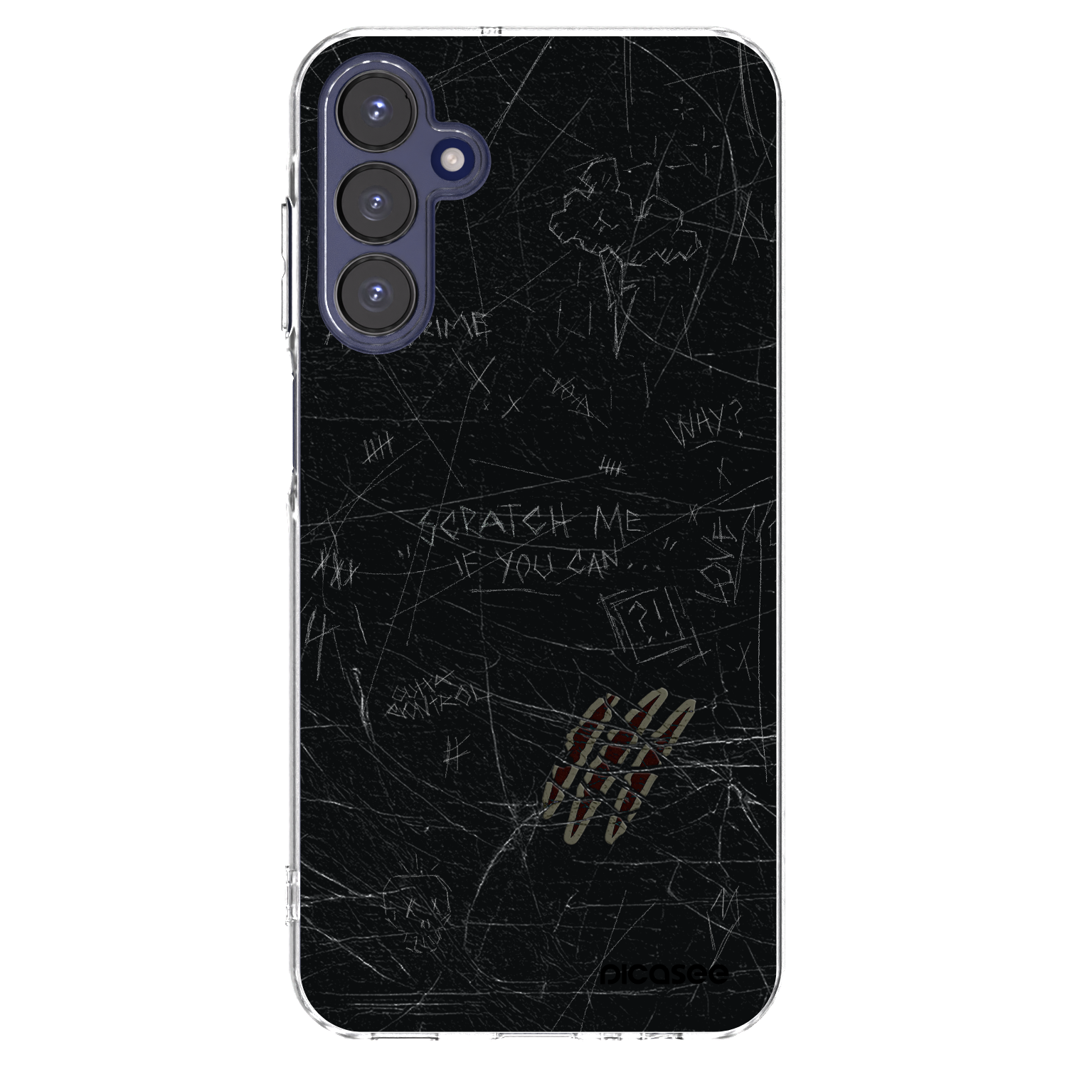 Picasee husă transparentă din silicon pentru Samsung Galaxy A15 A155F 4G - SCRATCH