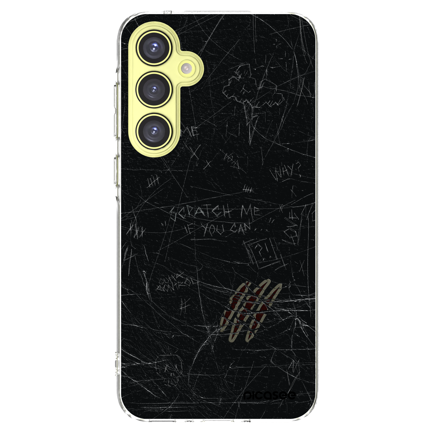 Picasee husă transparentă din silicon pentru Samsung Galaxy A35 5G A356B - SCRATCH