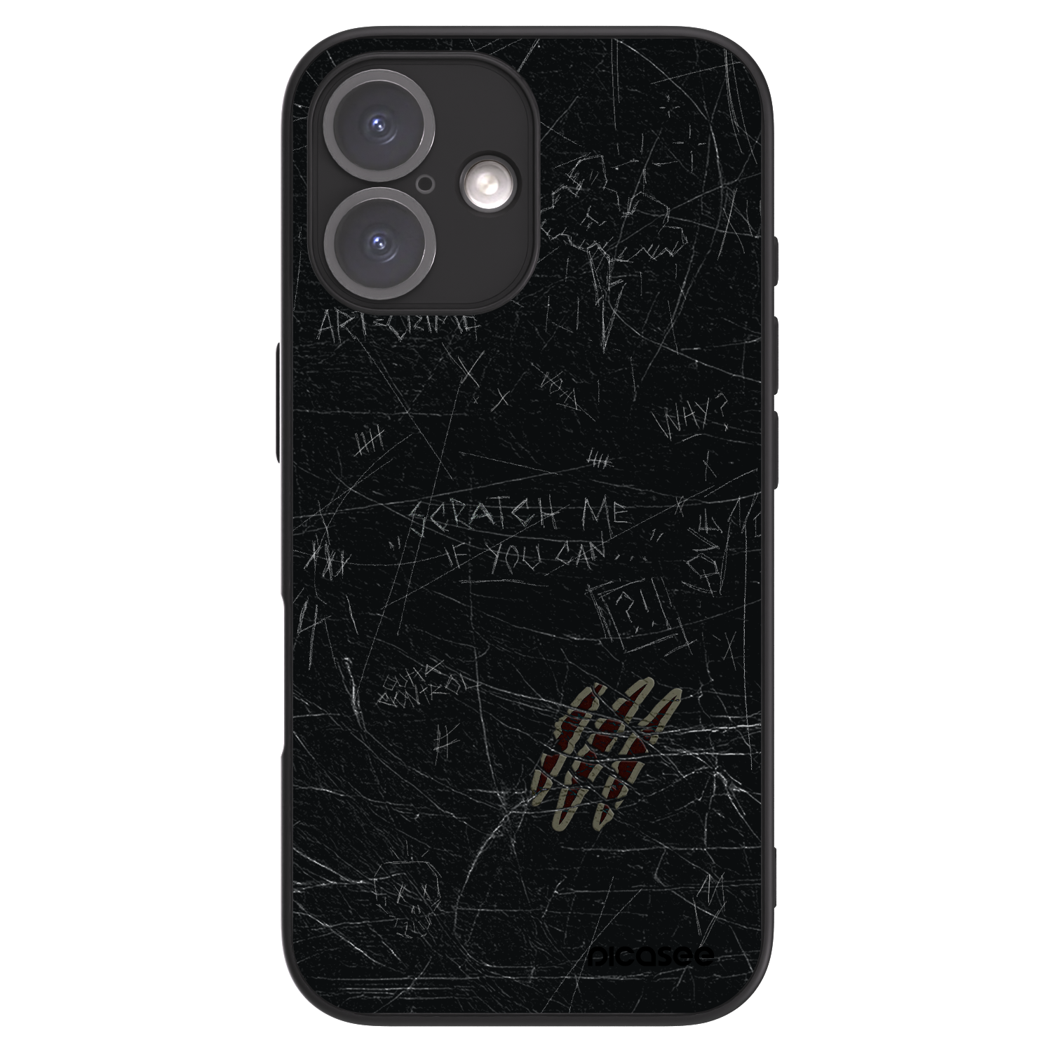 Picasee ULTIMATE CASE MagSafe pentru Apple iPhone 16 - SCRATCH