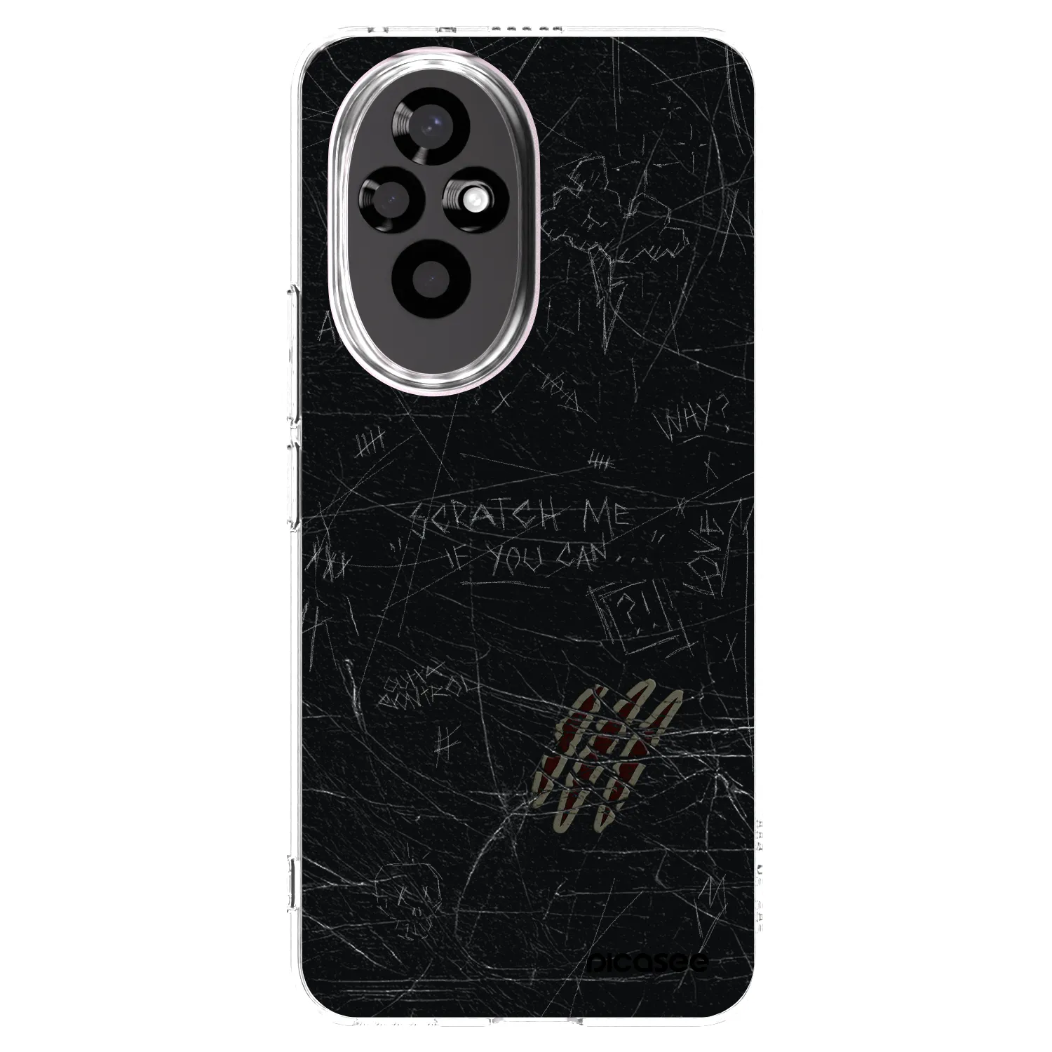 Picasee husă transparentă din silicon pentru Honor 200 Pro 5G - SCRATCH