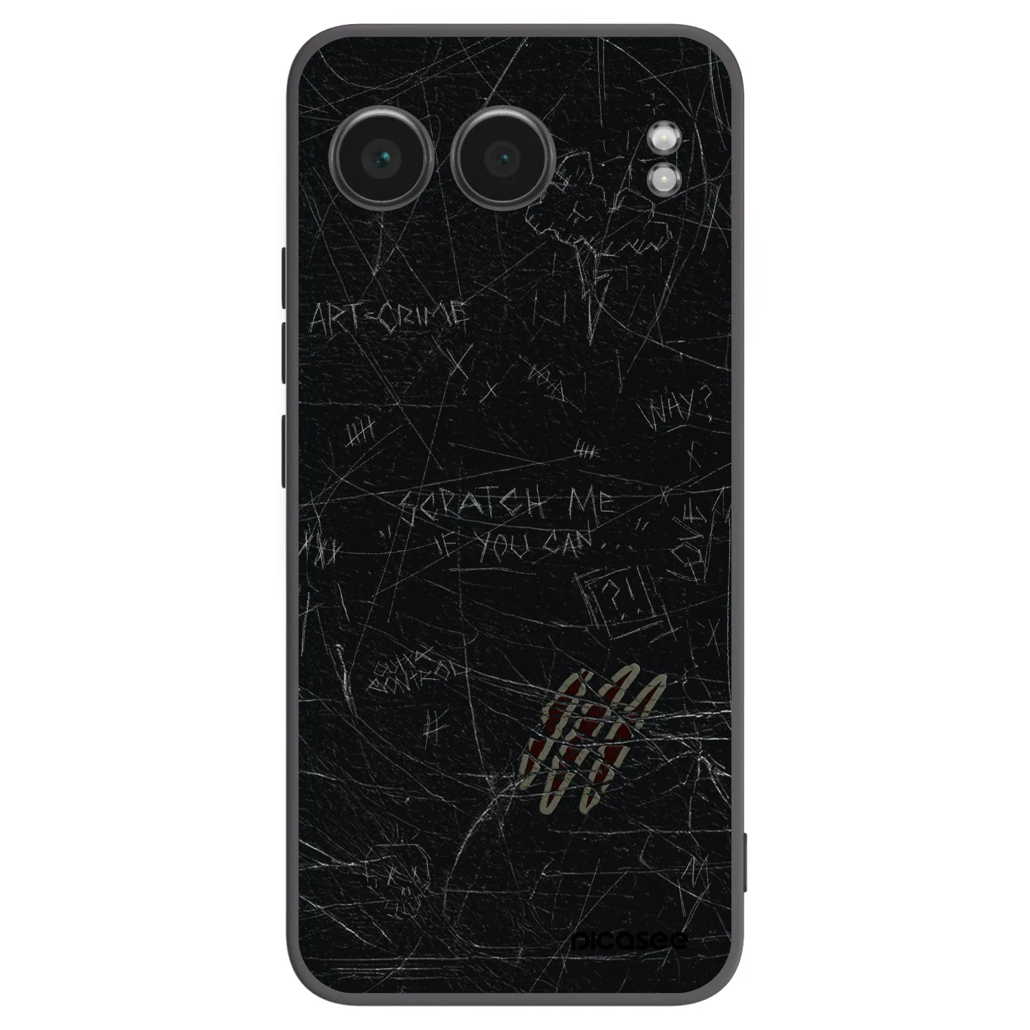 Picasee husă neagră din silicon pentru OnePlus Nord 4 - SCRATCH