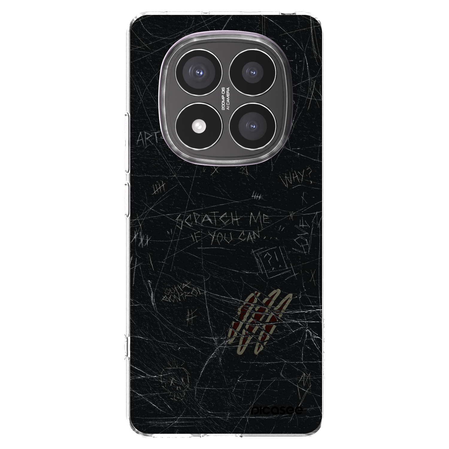 Picasee husă transparentă din silicon pentru Xiaomi Redmi Note 14 Pro+ 5G - SCRATCH