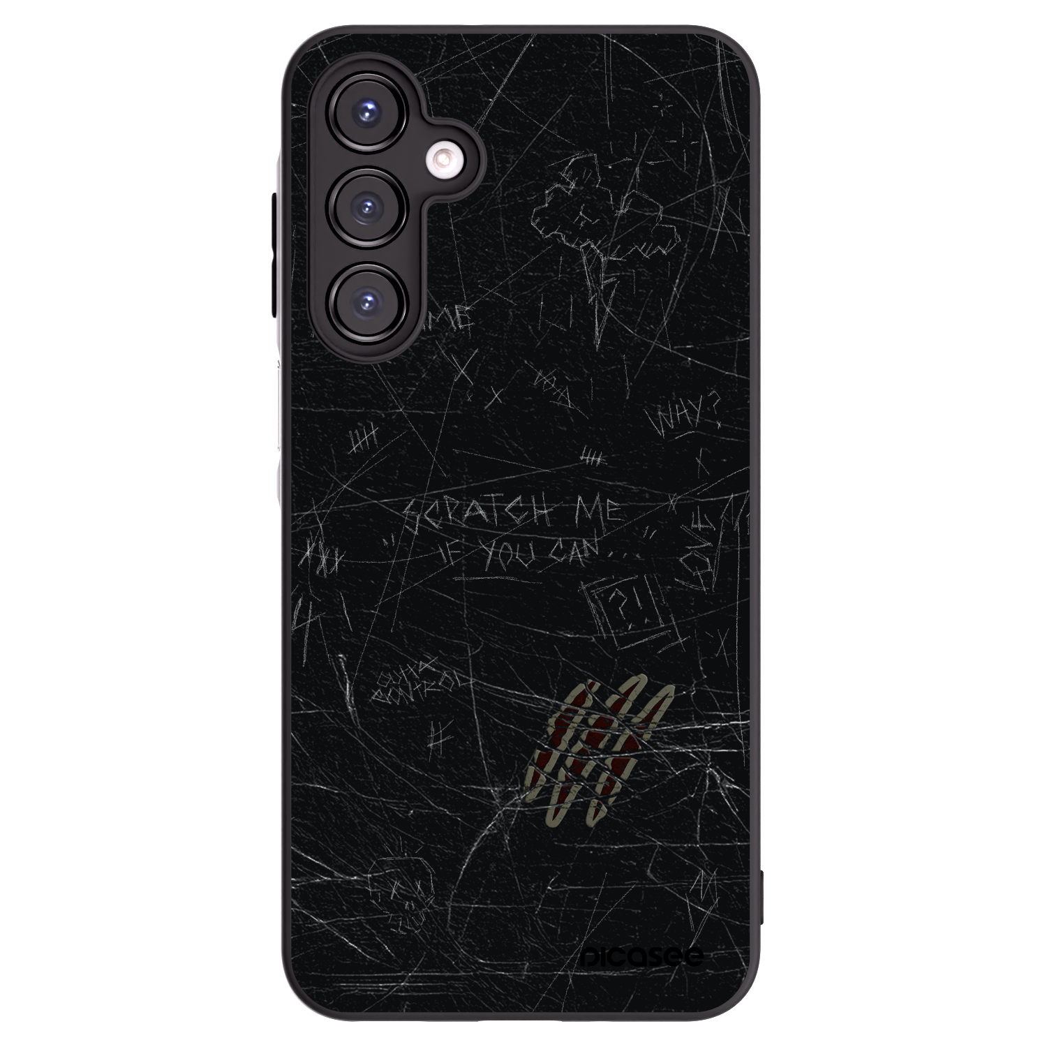Picasee husă neagră din silicon pentru Samsung Galaxy A16 5G - SCRATCH