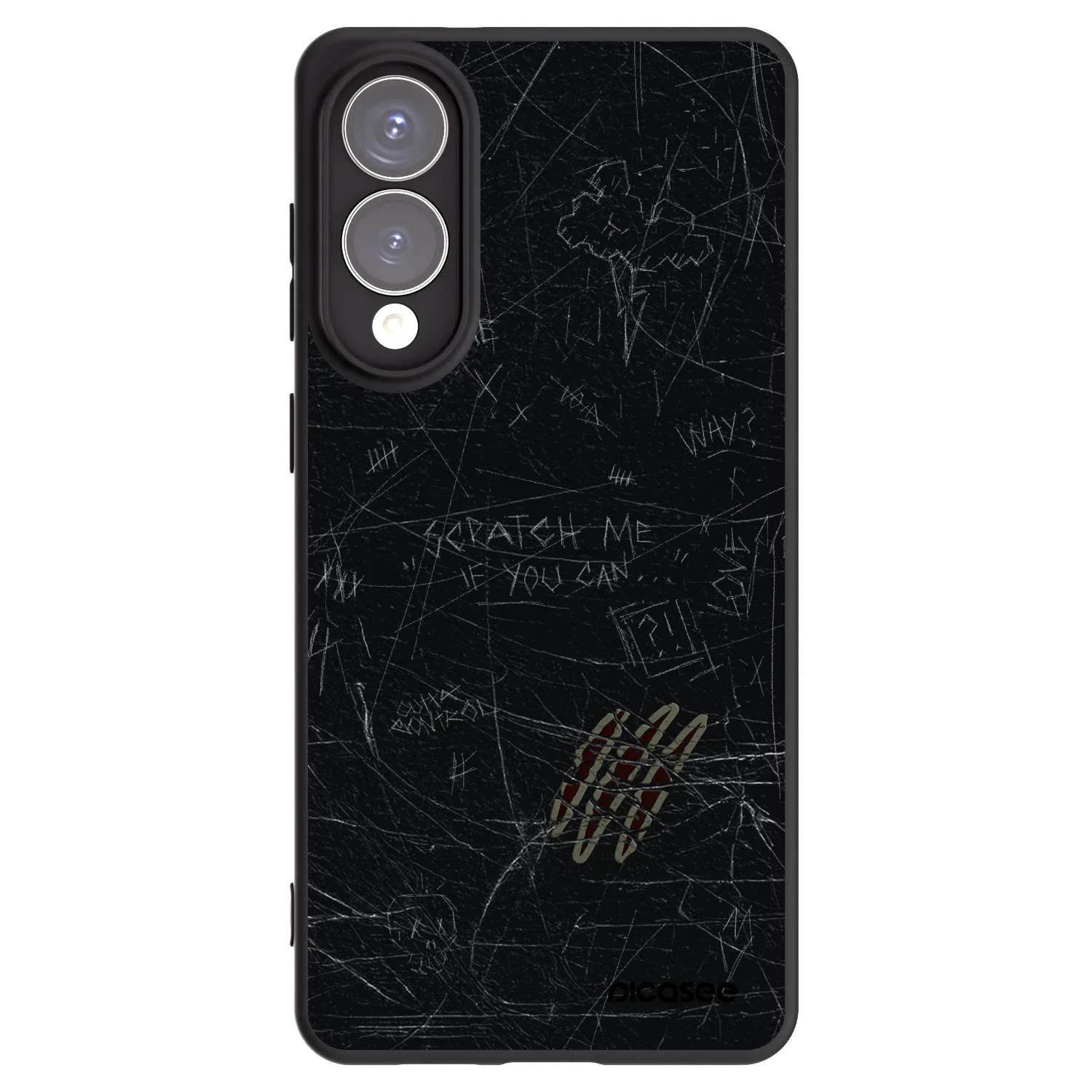 Picasee husă neagră din silicon pentru Samsung Galaxy S25 Edge 5G - SCRATCH