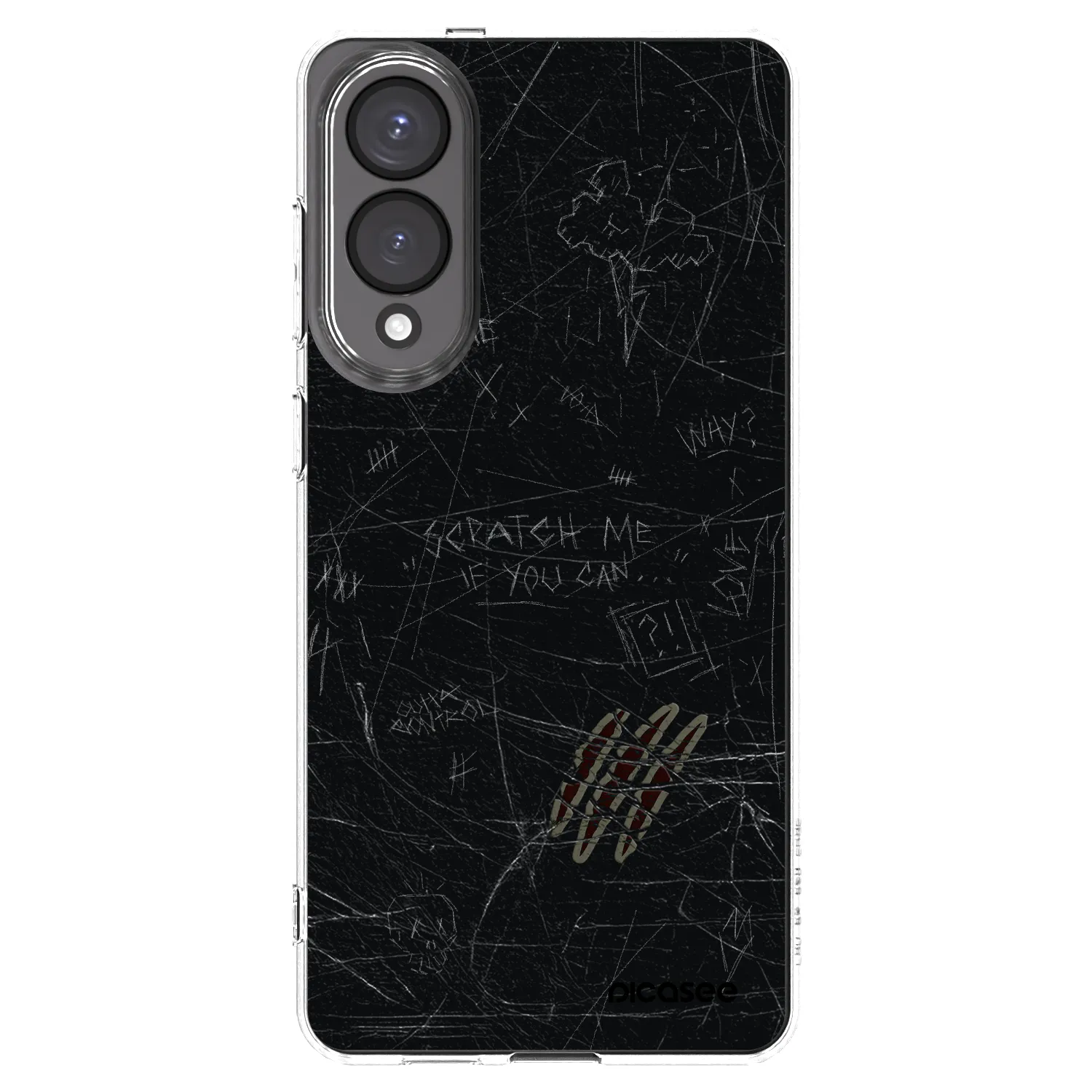 Picasee husă transparentă din silicon pentru Samsung Galaxy S25 Edge 5G - SCRATCH