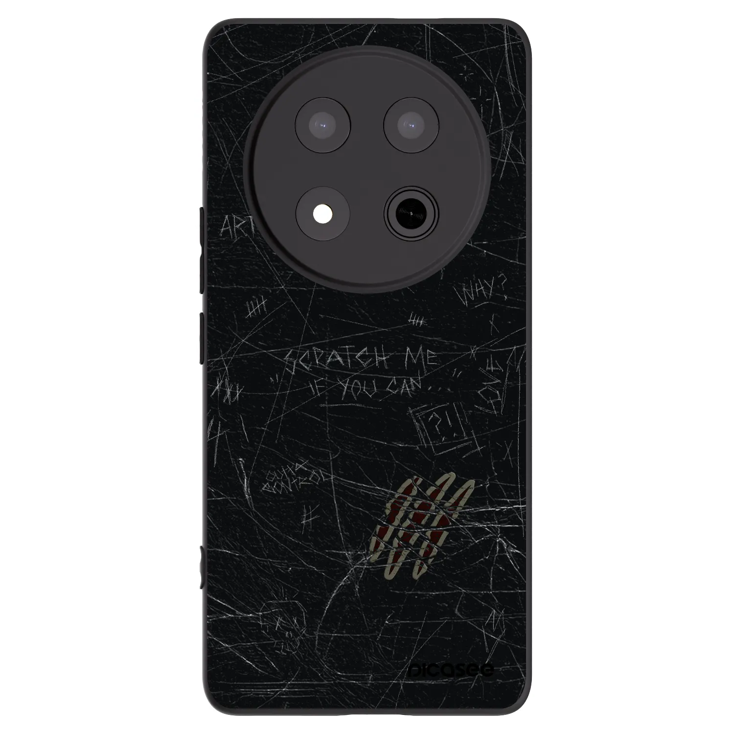 Picasee husă neagră din silicon pentru Honor Magic7 Lite 5G - SCRATCH