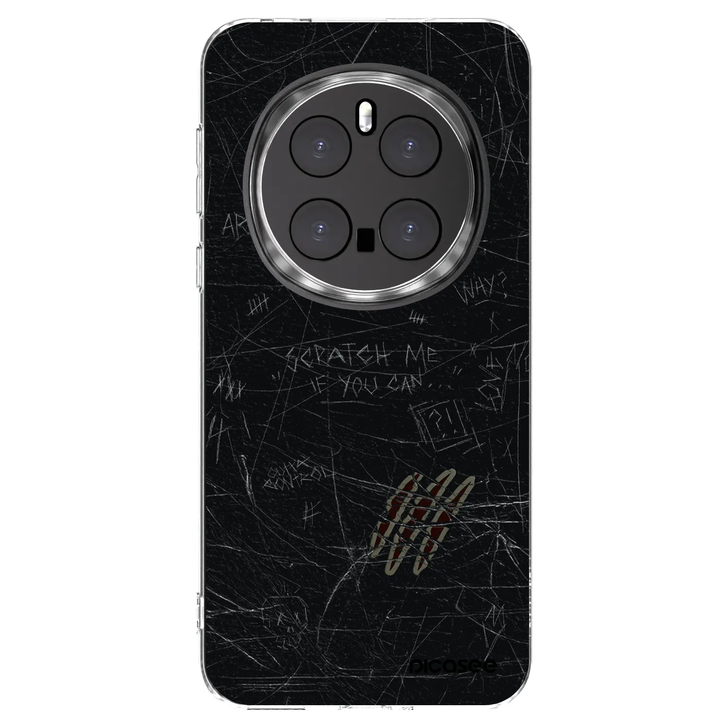 Picasee husă transparentă din silicon pentru Honor Magic7 Pro 5G - SCRATCH