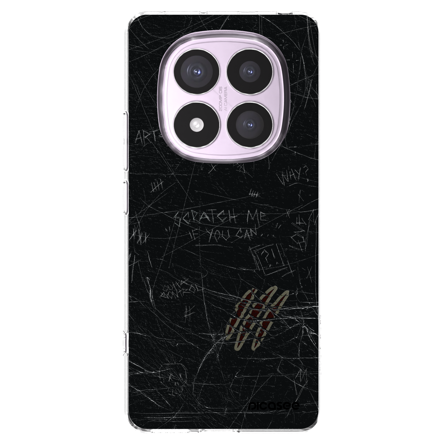 Picasee husă transparentă din silicon pentru Xiaomi Redmi Note 14 Pro 4G - SCRATCH