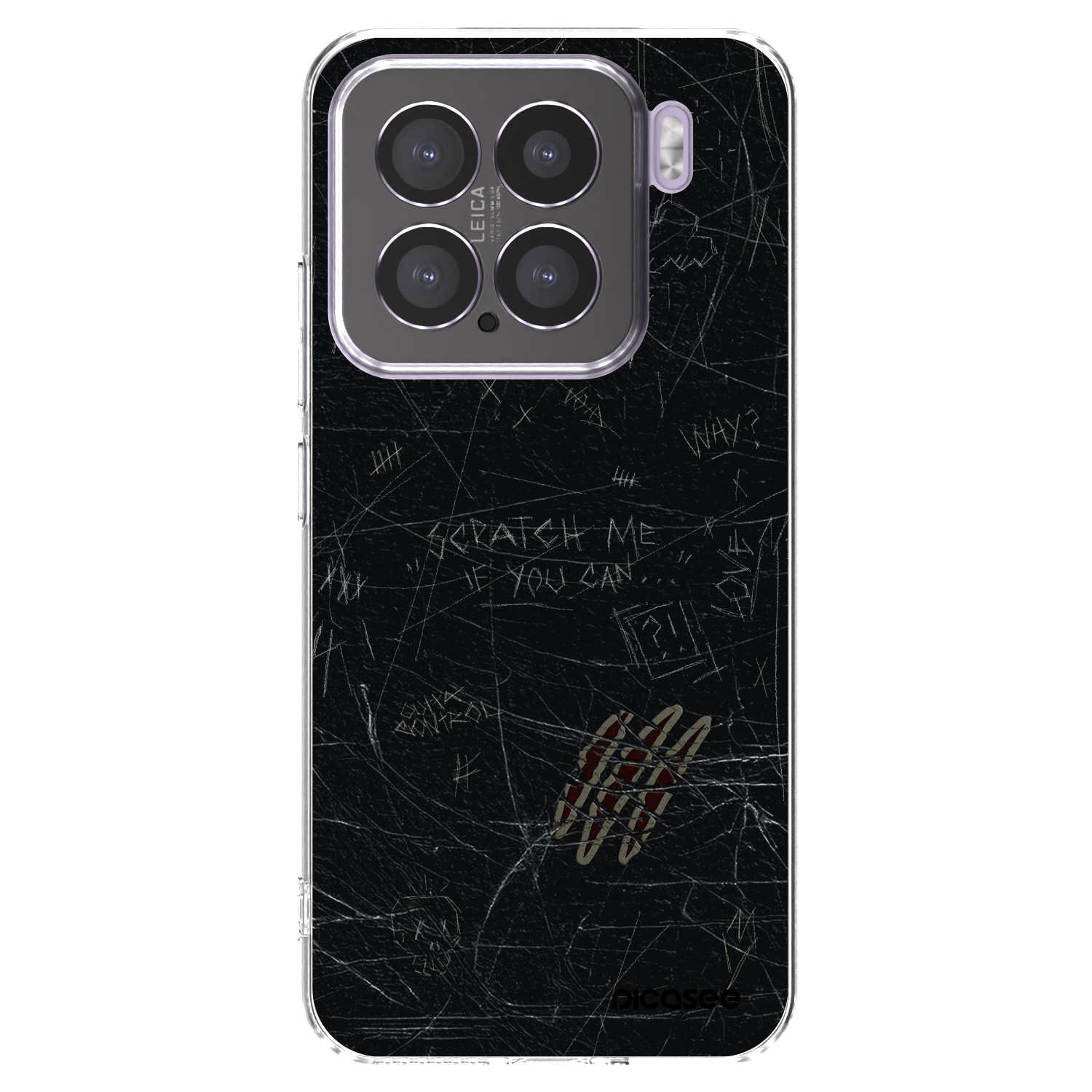 Picasee husă transparentă din silicon pentru Xiaomi 15 - SCRATCH