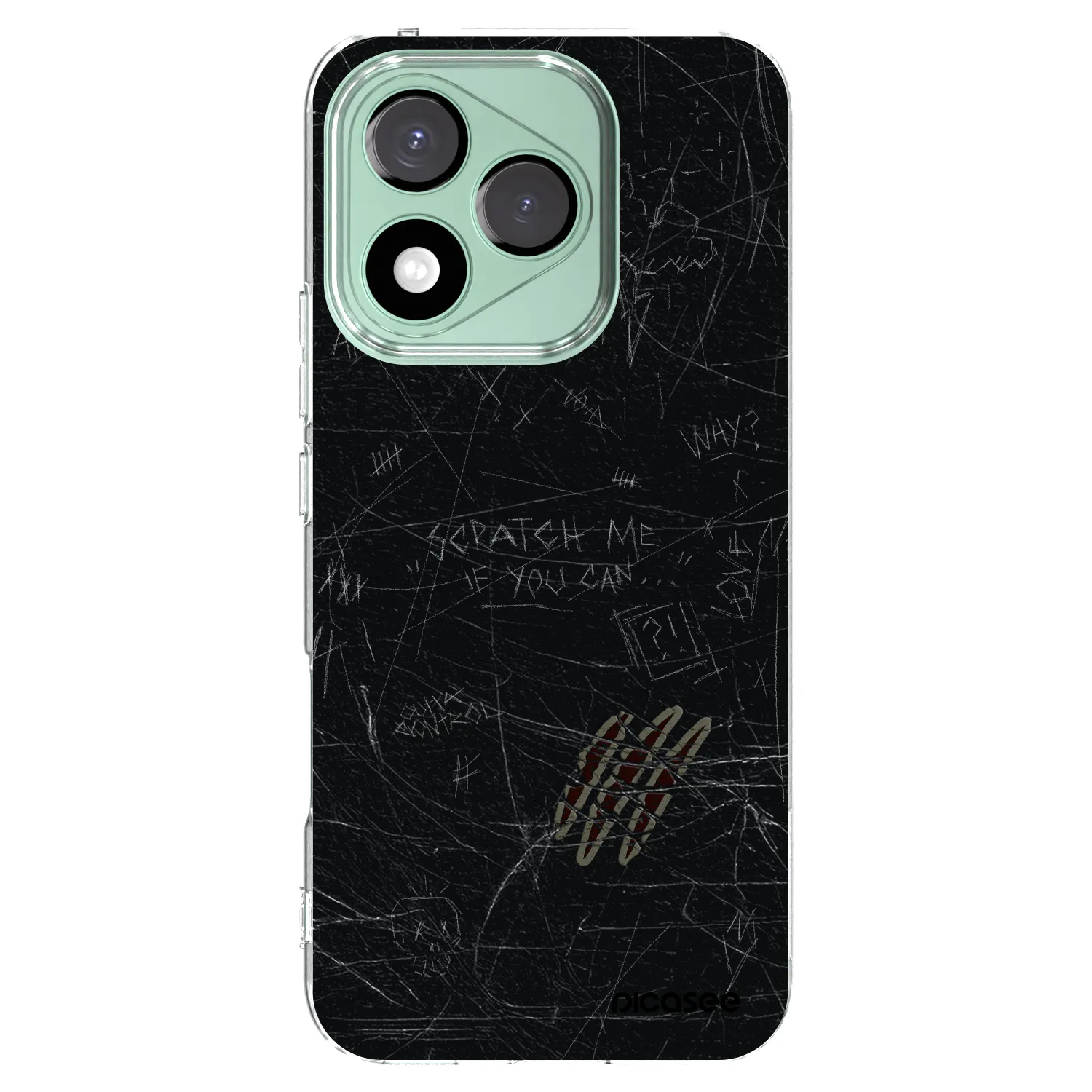 Picasee husă transparentă din silicon pentru Honor 400 Lite 5G - SCRATCH