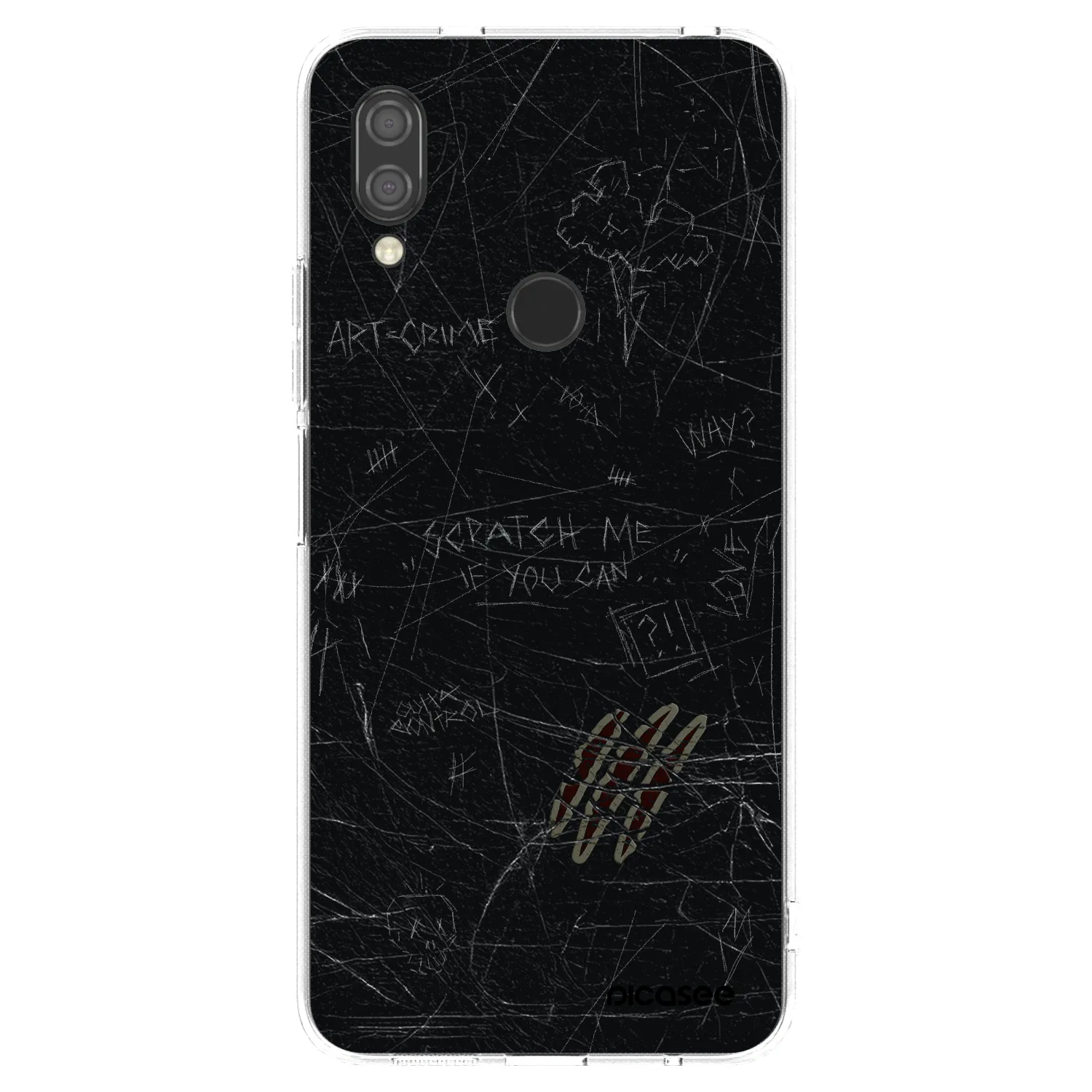 Picasee husă transparentă din silicon pentru Xiaomi Redmi 7 - SCRATCH