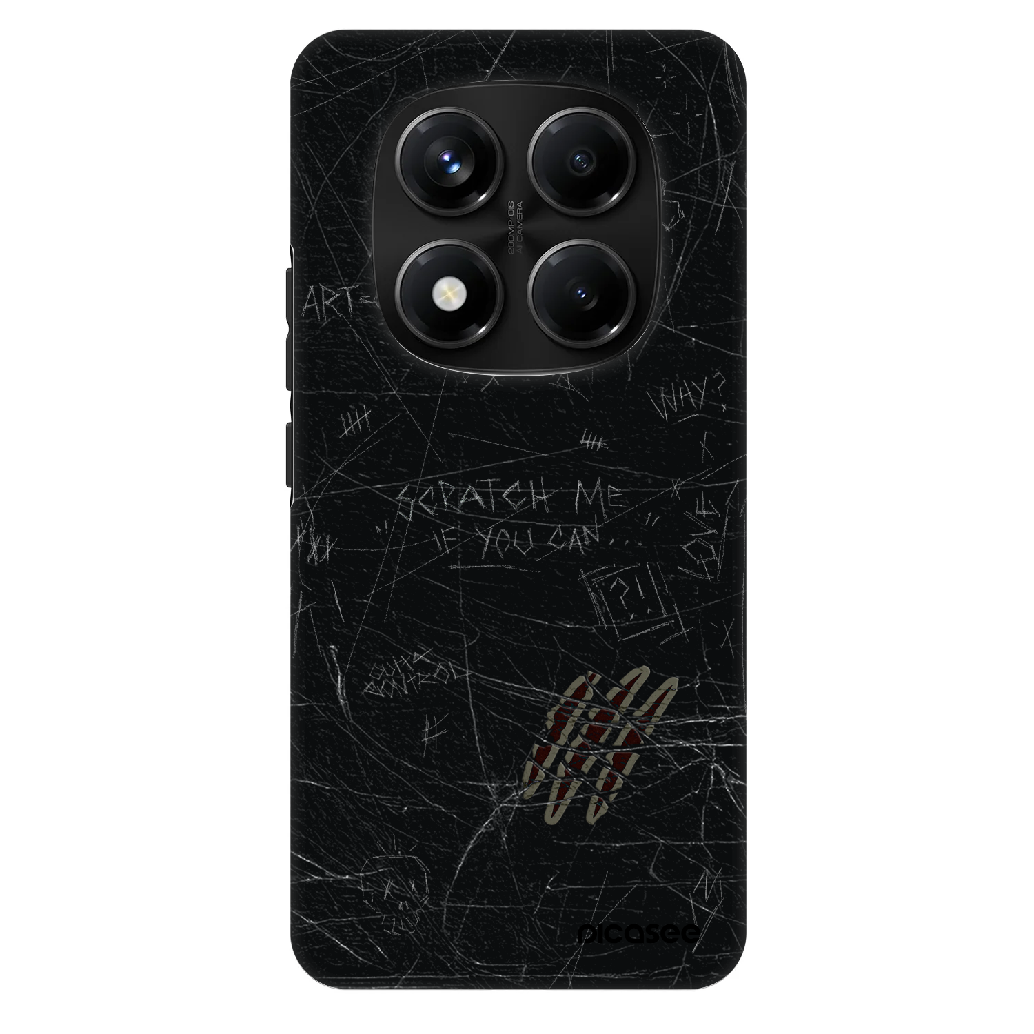 Picasee Fashion Case pentru Xiaomi Redmi Note 14 Pro+ 5G - SCRATCH
