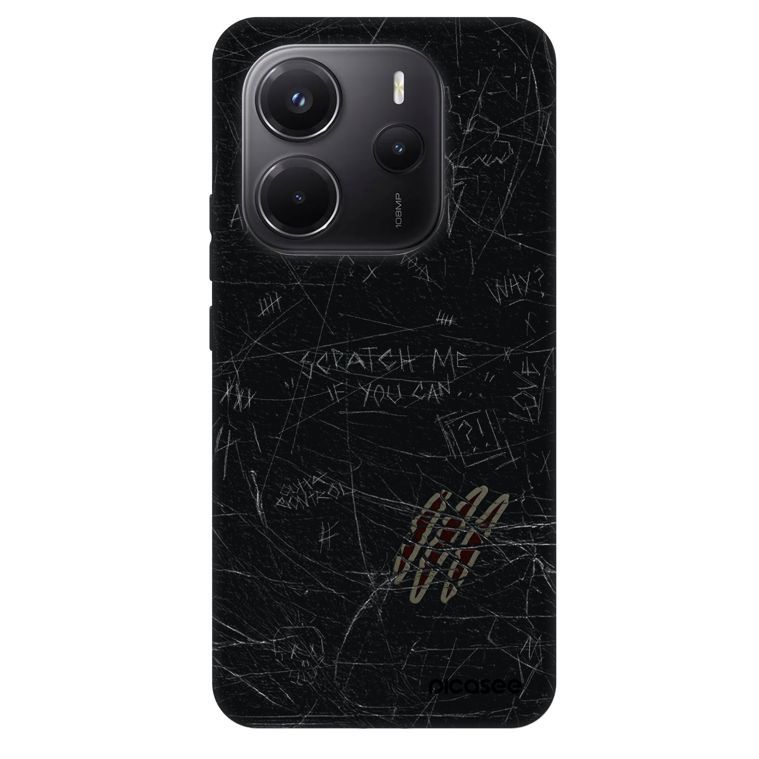 Picasee Fashion Case pentru Xiaomi Redmi Note 14 5G - SCRATCH