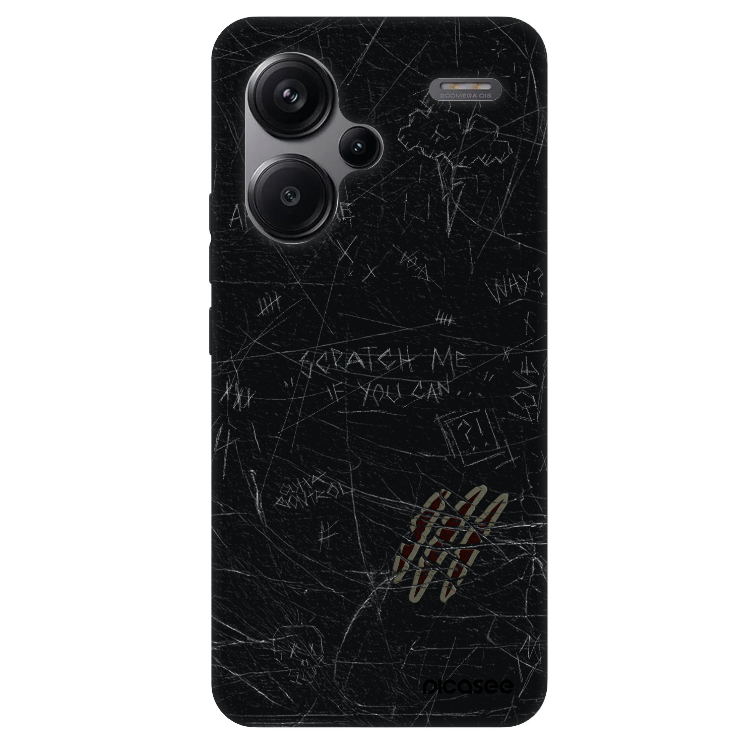 Picasee Fashion Case pentru Xiaomi Redmi Note 13 Pro+ 5G - SCRATCH