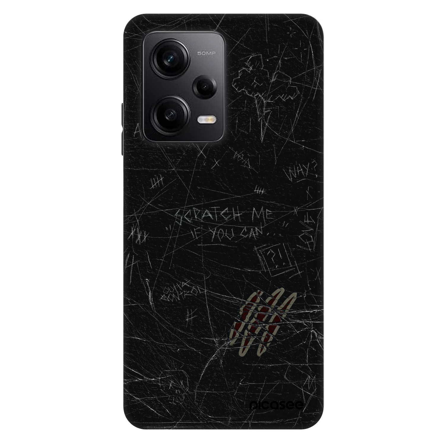 Picasee Fashion Case pentru Xiaomi Redmi Note 12 Pro 5G - SCRATCH