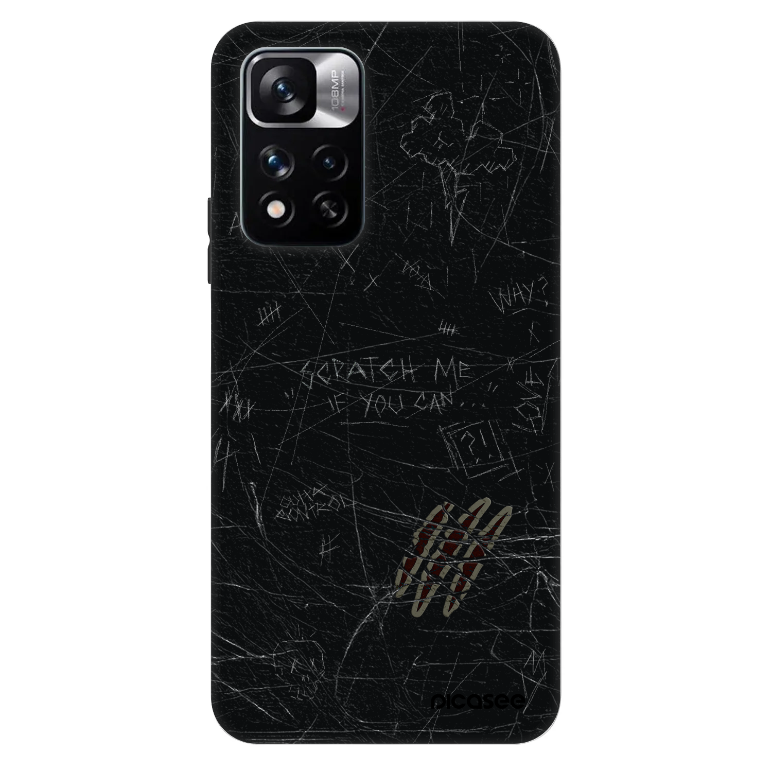 Picasee Fashion Case pentru Xiaomi Redmi Note 11 Pro 5G - SCRATCH