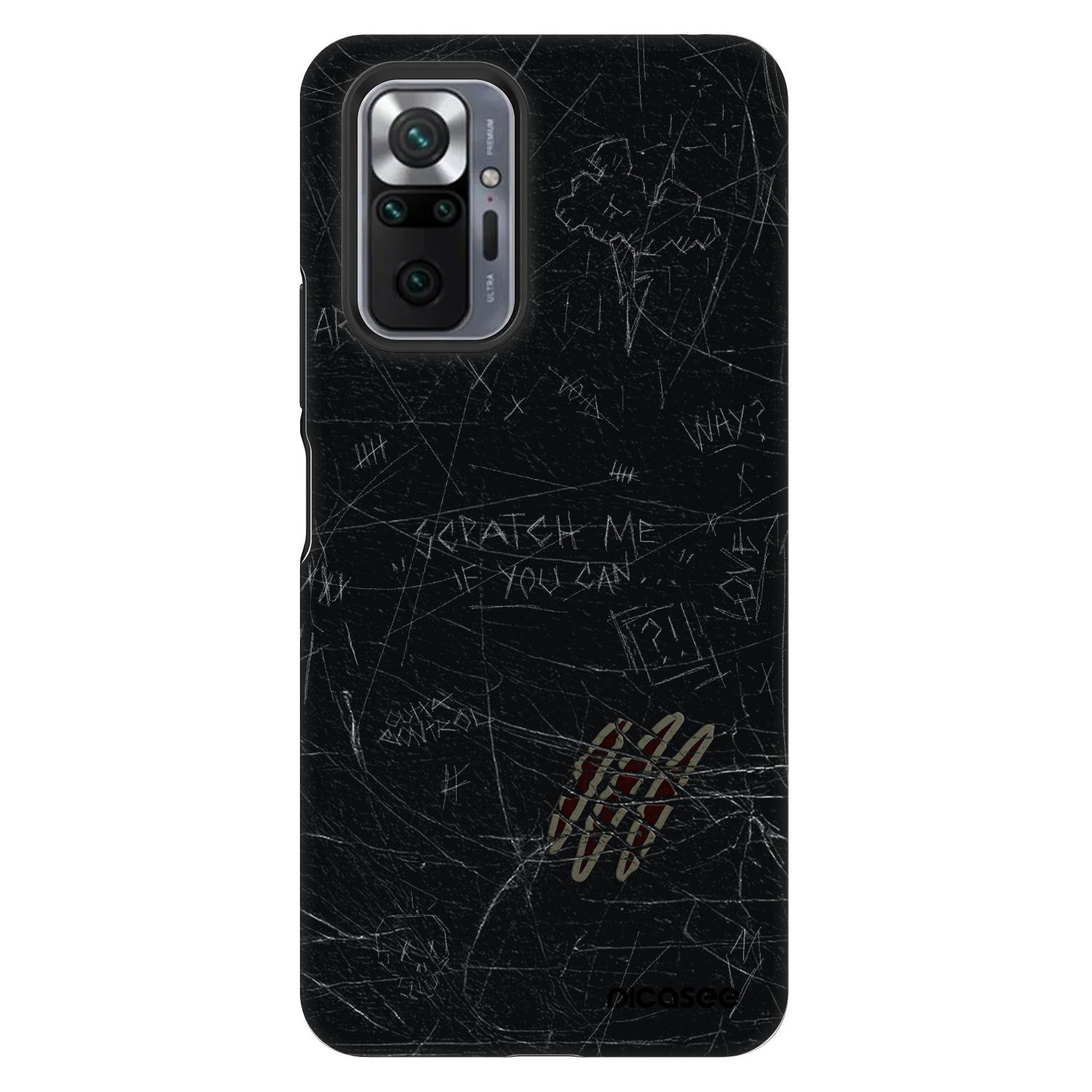 Picasee Fashion Case pentru Xiaomi Redmi Note 10 Pro - SCRATCH