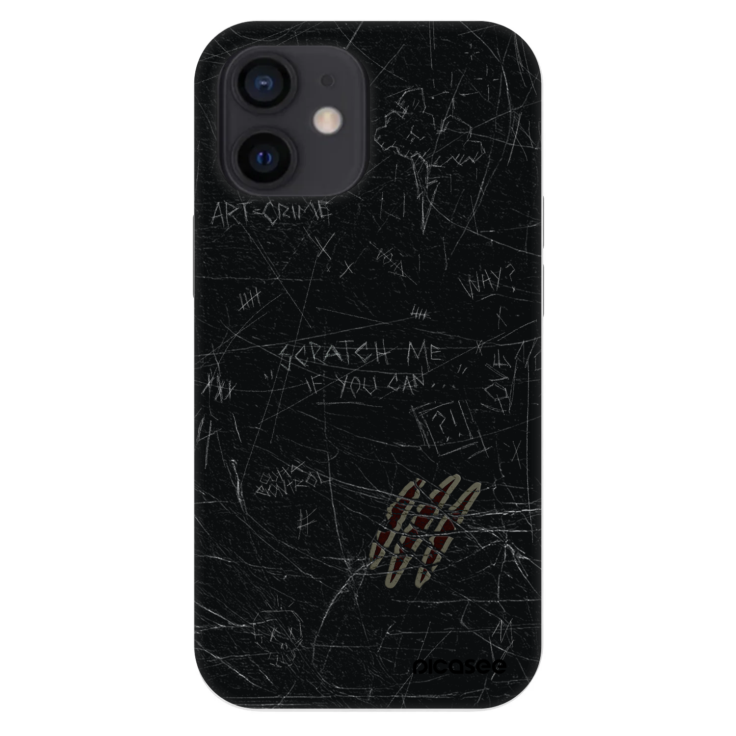 Picasee Fashion Case pentru Apple iPhone 12 mini - SCRATCH