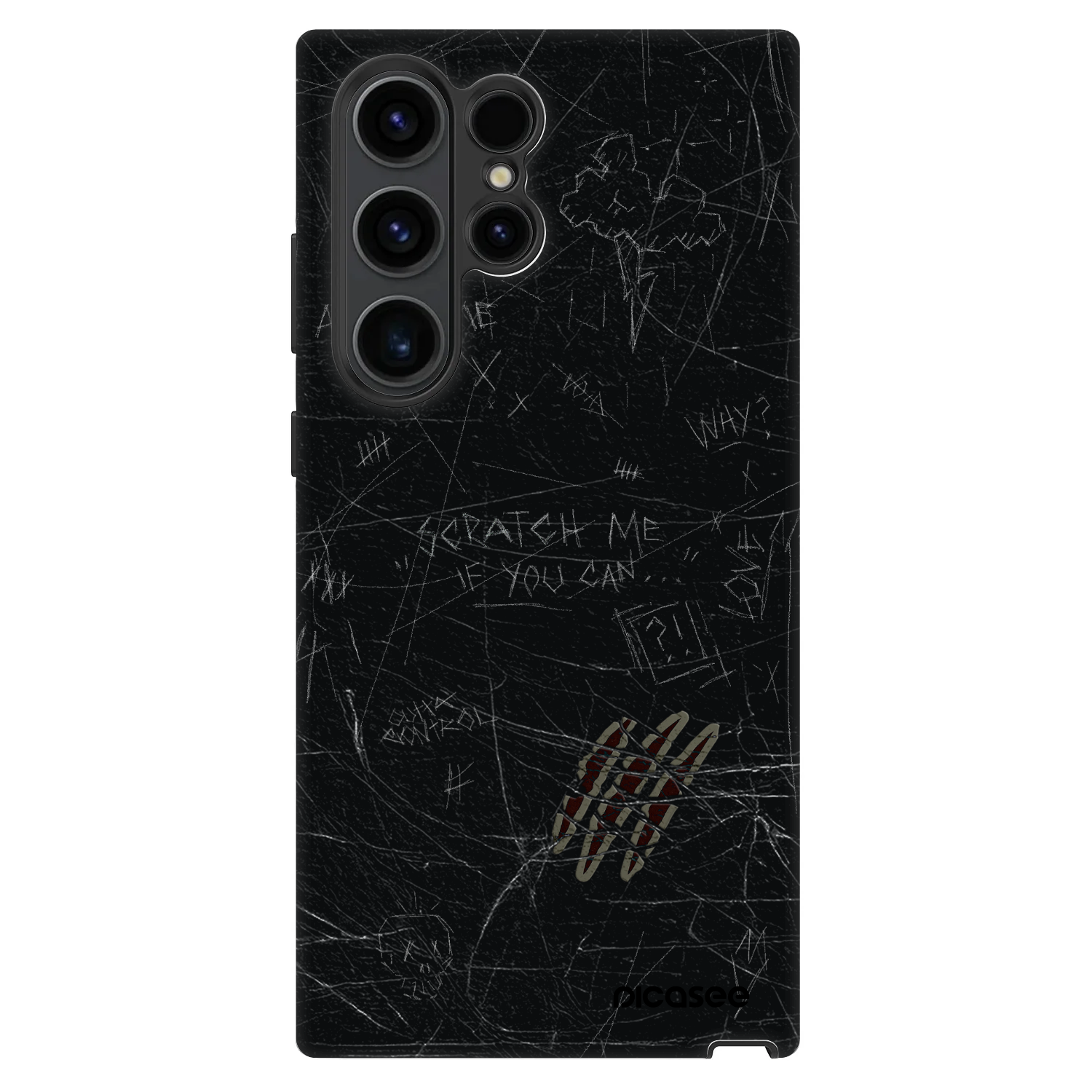 Picasee Fashion Case pentru Samsung Galaxy S22 Ultra 5G - SCRATCH