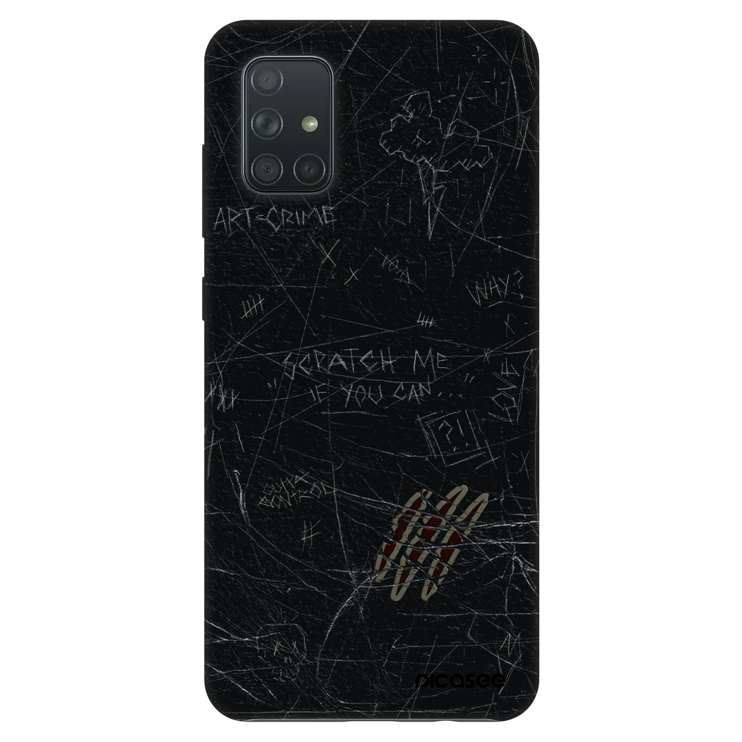 Picasee Fashion Case pentru Samsung Galaxy A71 A715F - SCRATCH