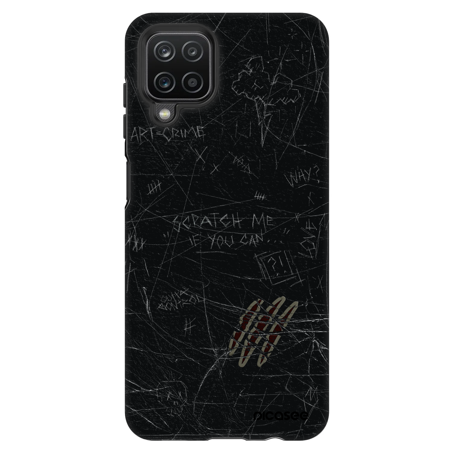 Picasee Fashion Case pentru Samsung Galaxy A12 A125F - SCRATCH