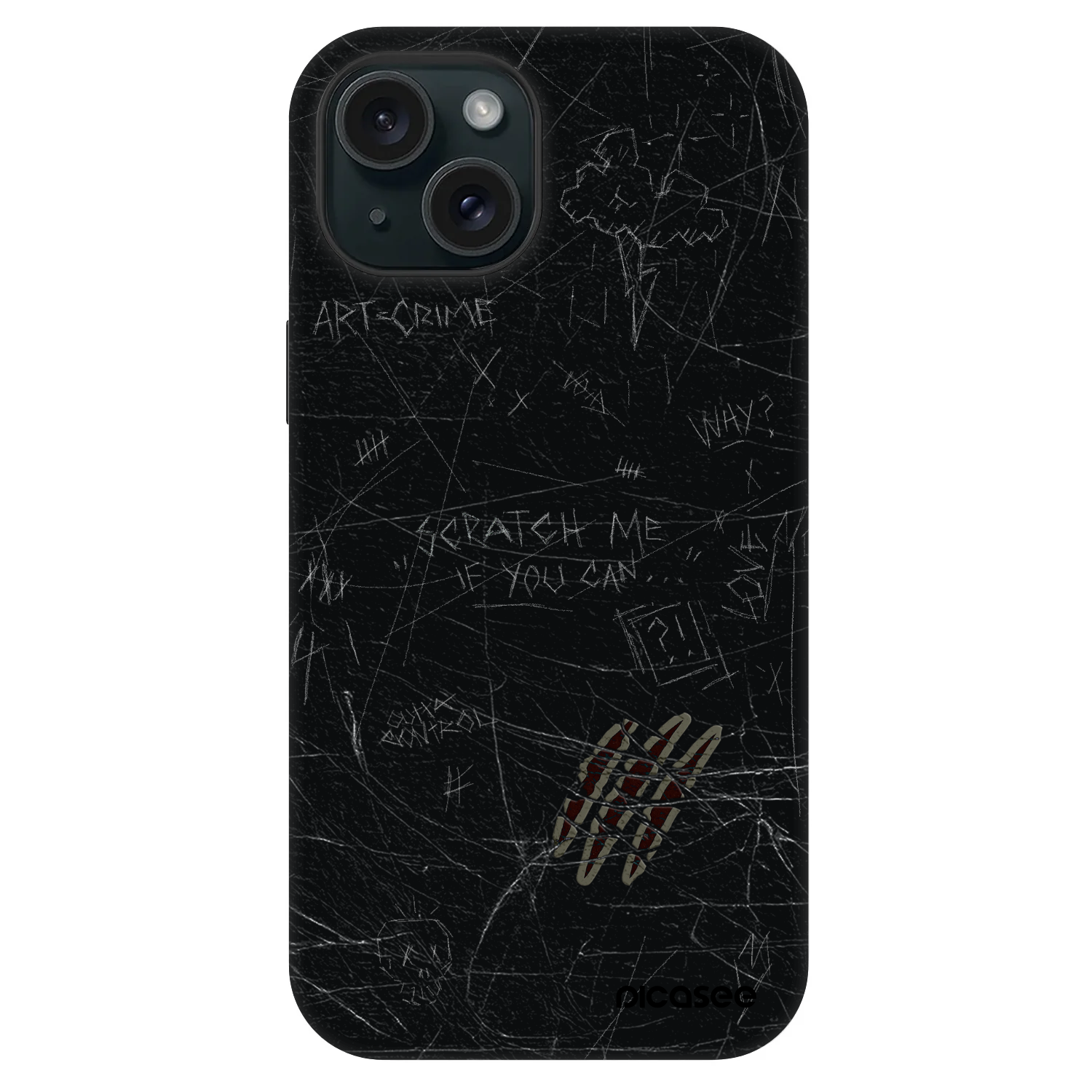 Picasee Fashion Case MagSafe pentru Apple iPhone 15 - SCRATCH