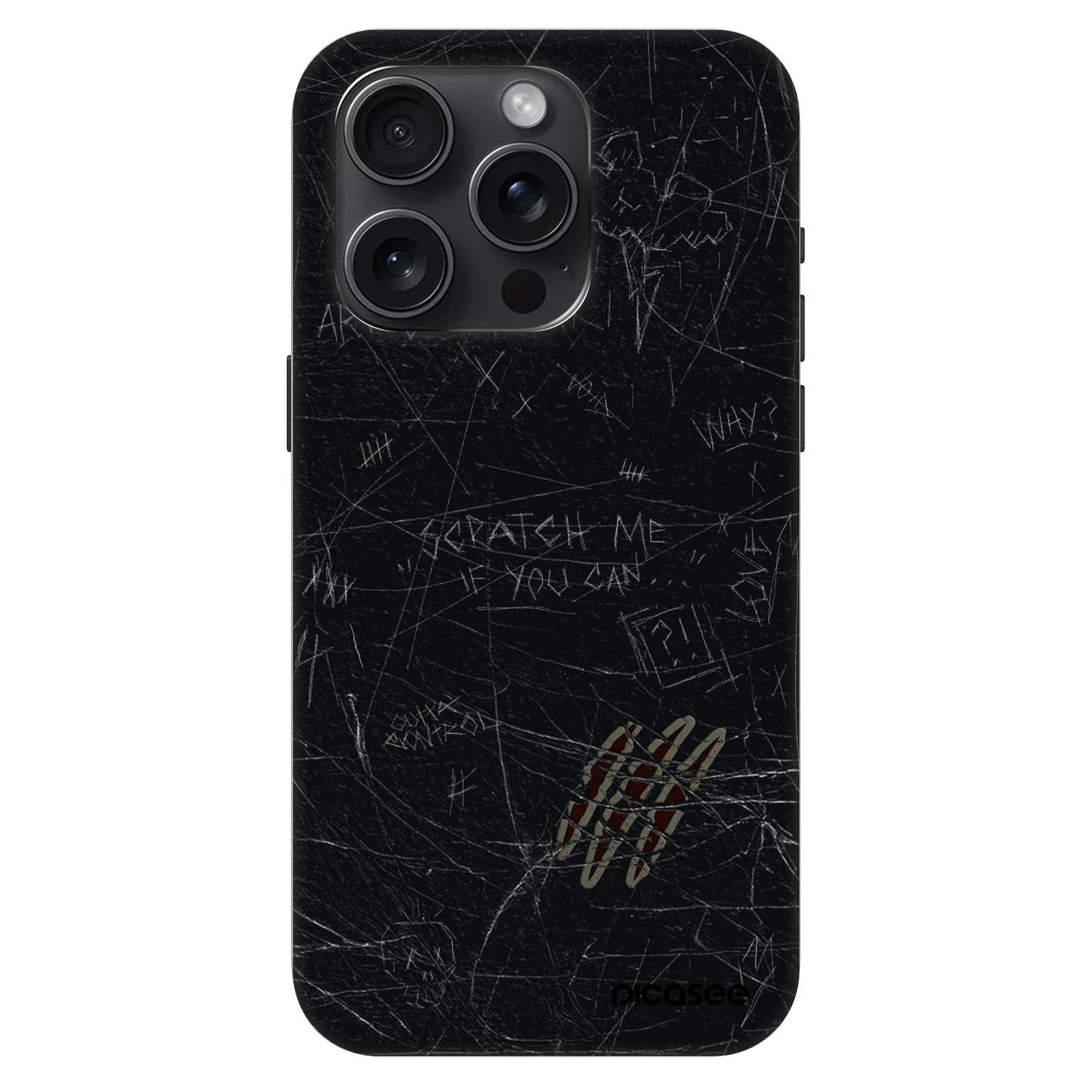 Picasee Fashion Case MagSafe pentru Apple iPhone 15 Pro - SCRATCH