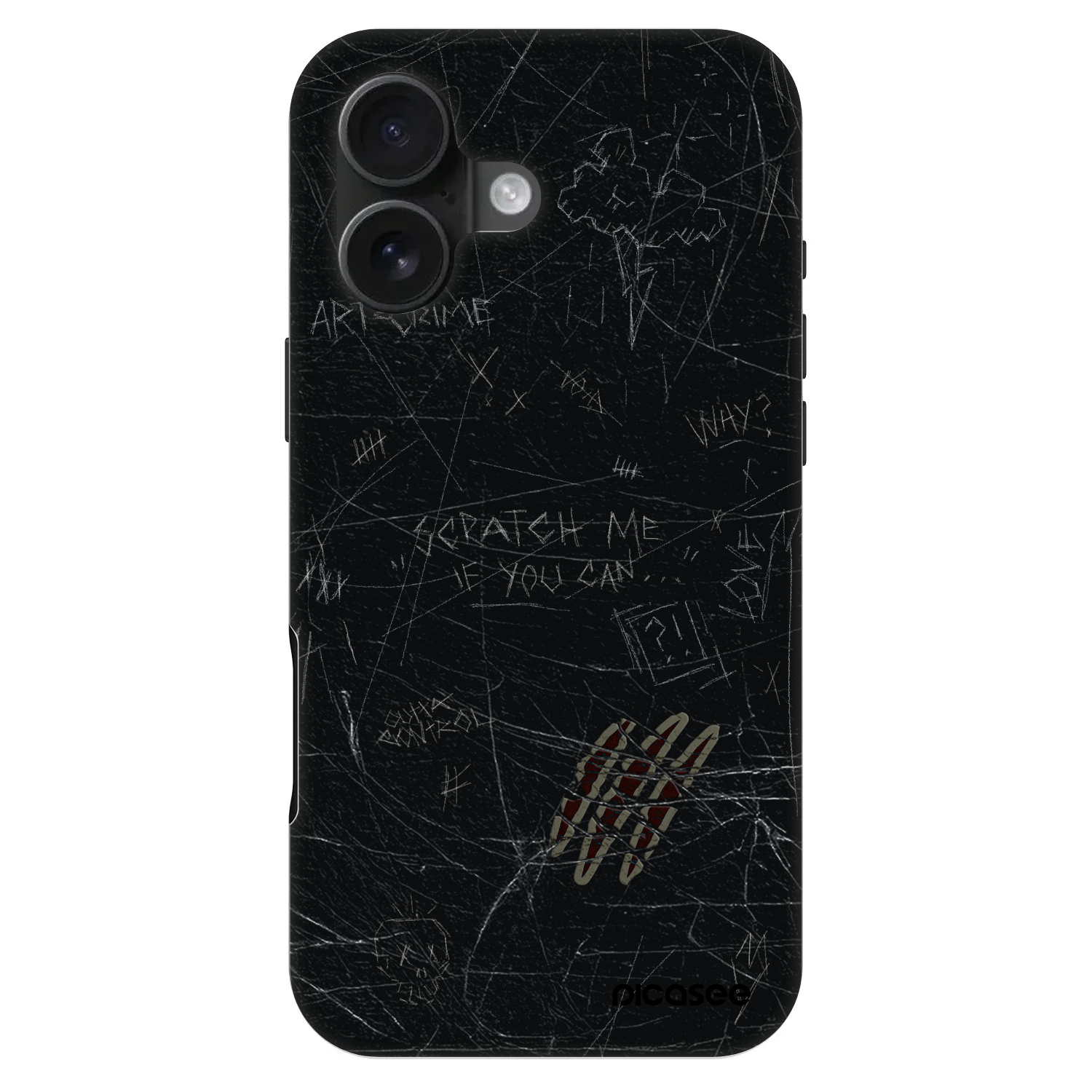 Picasee Fashion Case MagSafe pentru Apple iPhone 16 - SCRATCH