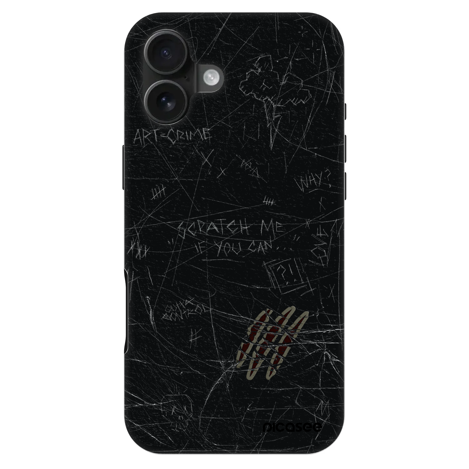Picasee Fashion Case MagSafe pentru Apple iPhone 16 Plus - SCRATCH
