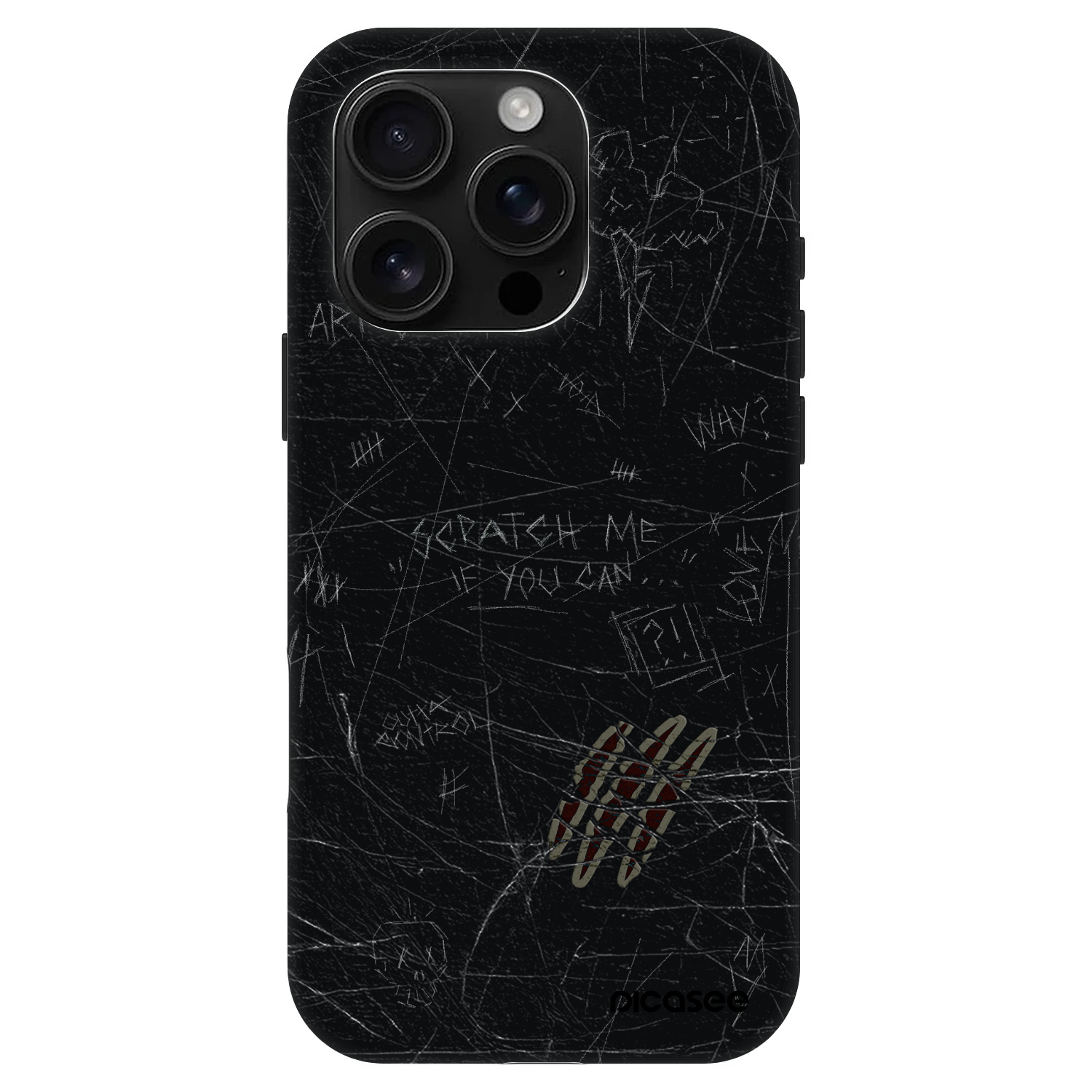 Picasee Fashion Case MagSafe pentru Apple iPhone 16 Pro - SCRATCH