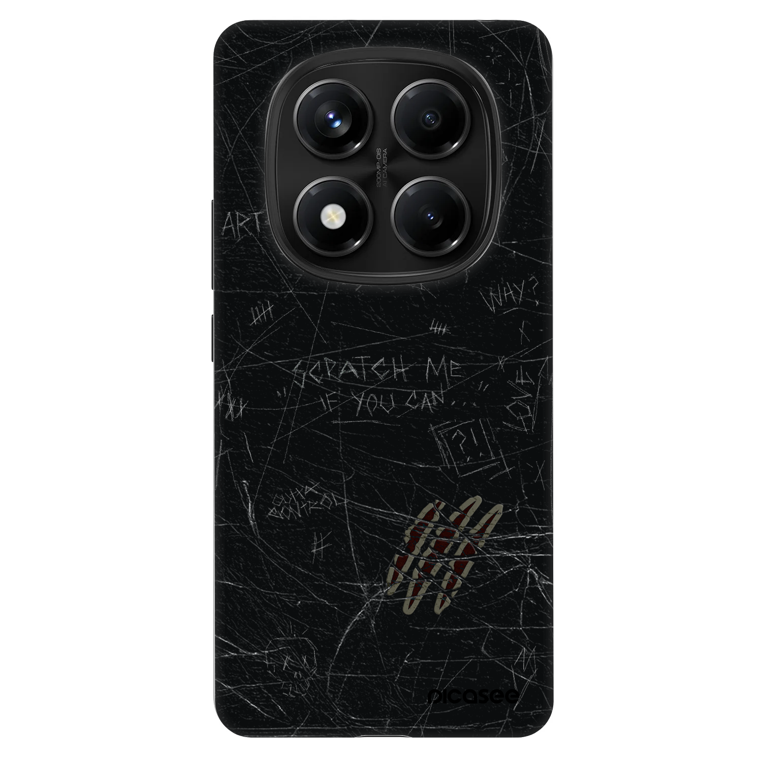 Picasee Fashion Case pentru Xiaomi Redmi Note 14 Pro 4G - SCRATCH