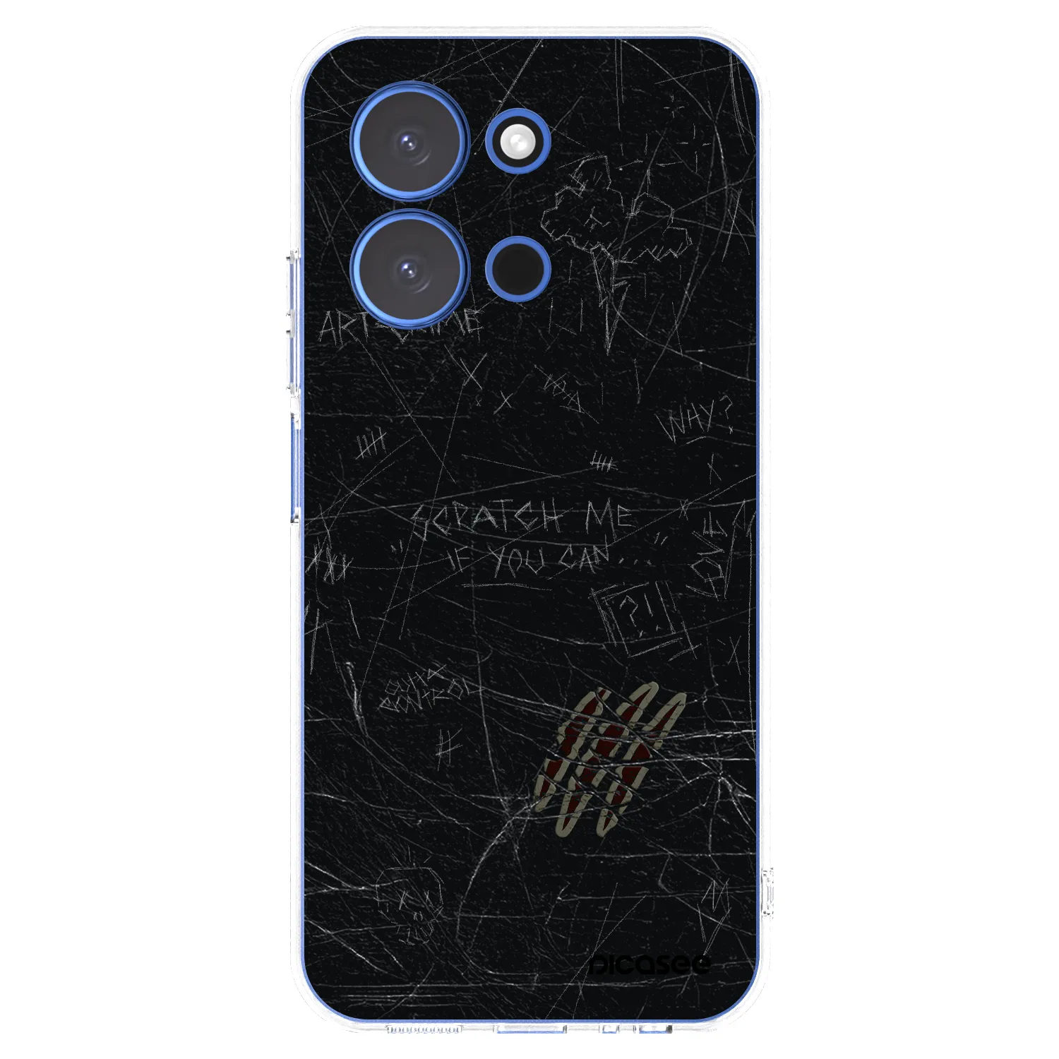 Picasee husă transparentă din silicon pentru Xiaomi Redmi 15C 4G - SCRATCH