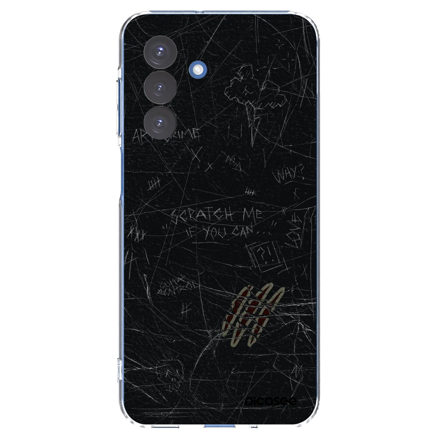 Picasee husă transparentă din silicon pentru Samsung Galaxy A17 5G - SCRATCH