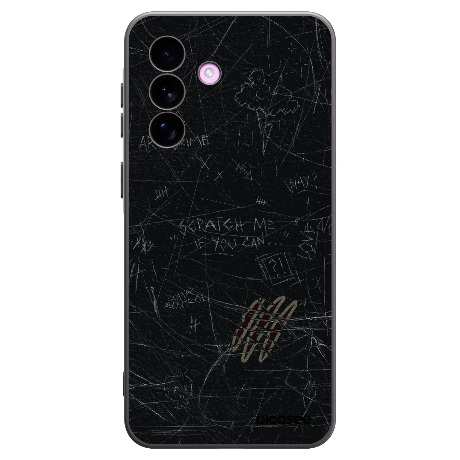 Picasee husă neagră din silicon pentru Samsung Galaxy A57 5G - SCRATCH
