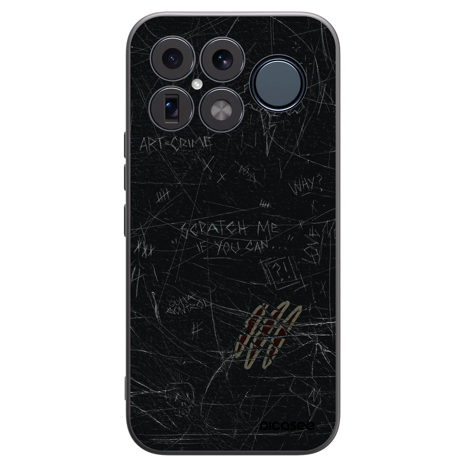 Picasee husă neagră din silicon pentru Xiaomi Poco F8 Ultra - SCRATCH