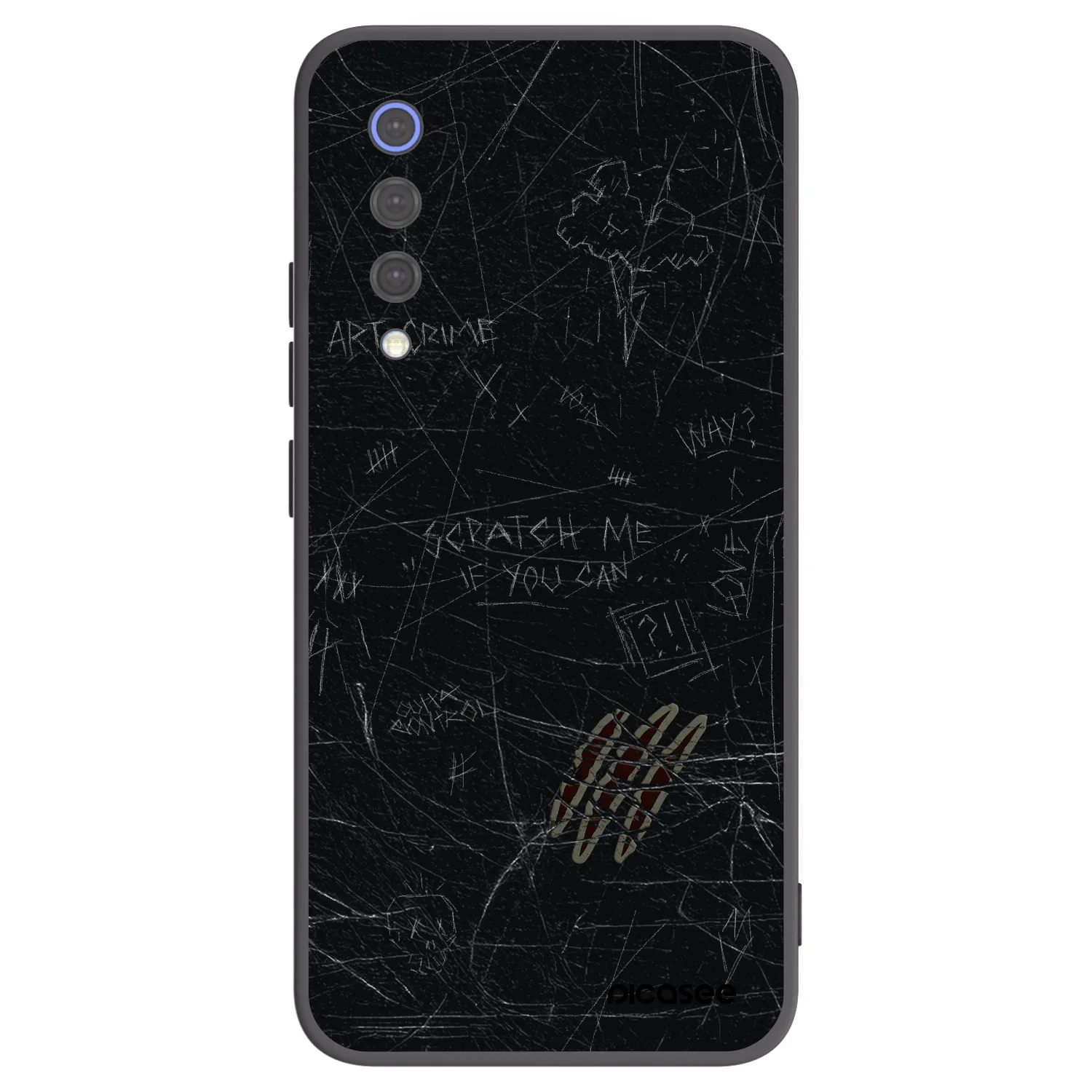 Picasee husă neagră din silicon pentru Xiaomi Mi 9 SE - SCRATCH