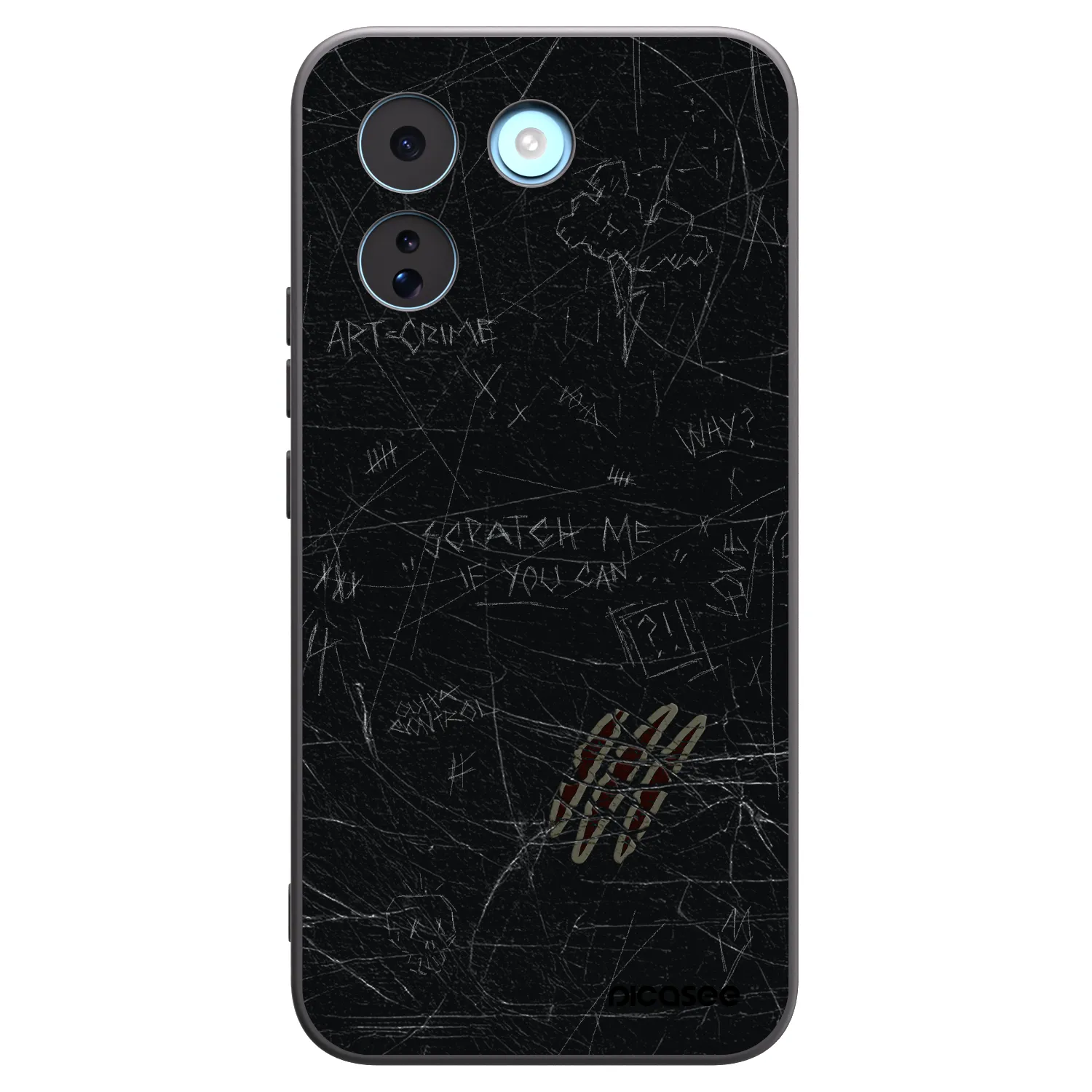 Picasee husă neagră din silicon pentru Xiaomi Redmi Note 17 Pro MAX 5G - SCRATCH