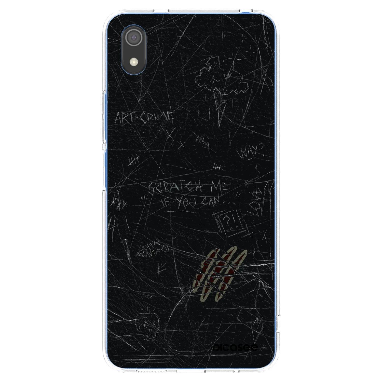 Picasee husă transparentă din silicon pentru Xiaomi Redmi 7A - SCRATCH