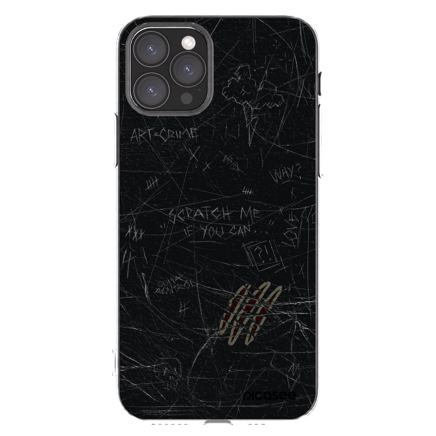 Picasee husă transparentă din silicon pentru Apple iPhone 11 Pro - SCRATCH