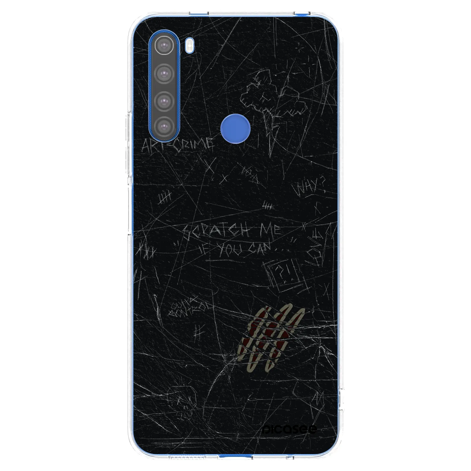 Picasee husă transparentă din silicon pentru Xiaomi Redmi Note 8T - SCRATCH