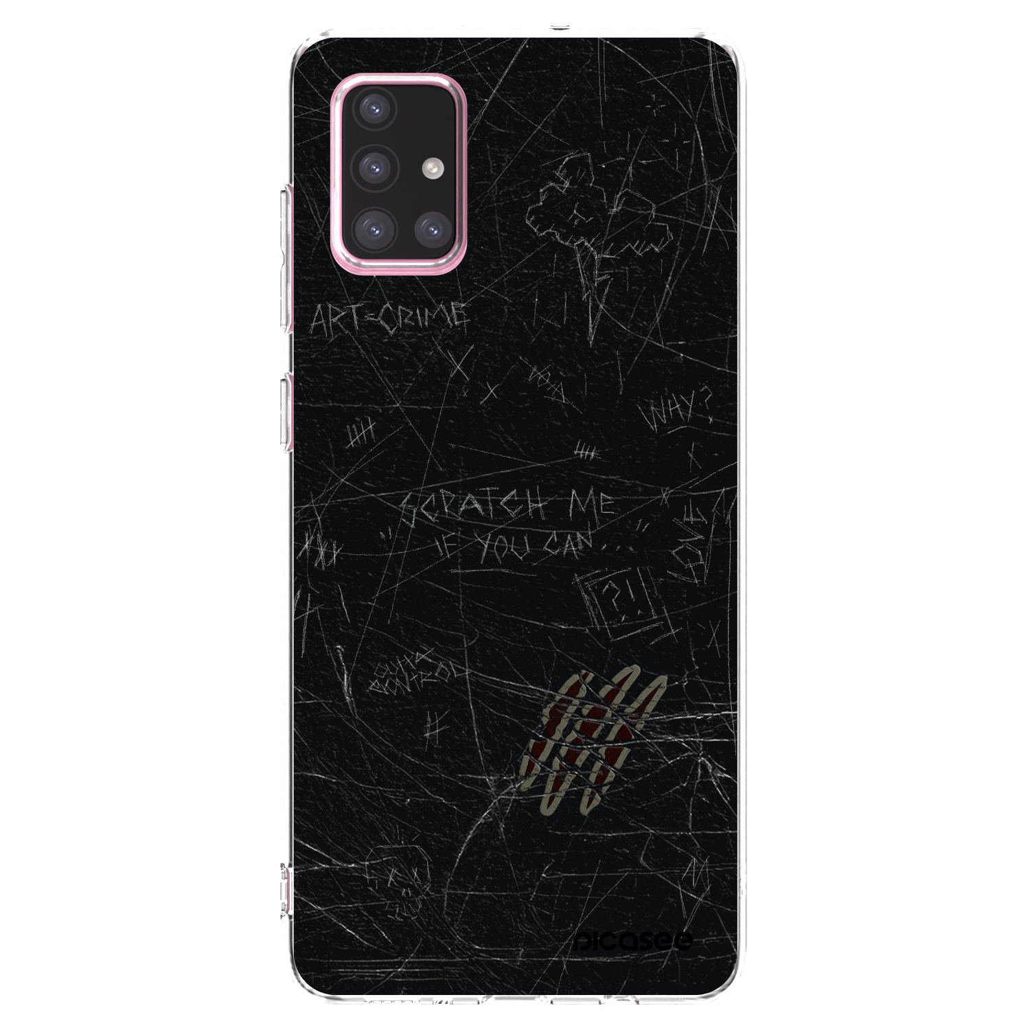 Picasee husă transparentă din silicon pentru Samsung Galaxy A71 A715F - SCRATCH