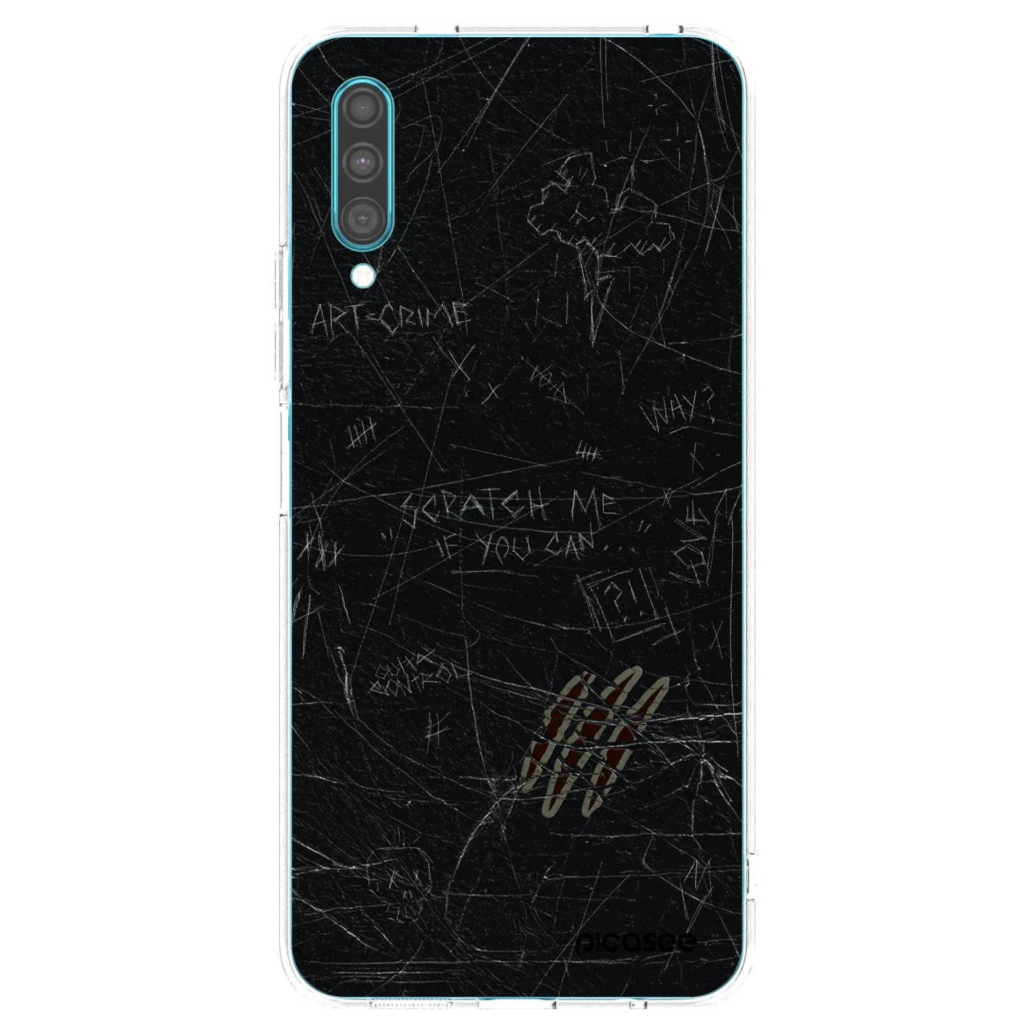 Picasee husă transparentă din silicon pentru Samsung Galaxy A30s A307F - SCRATCH