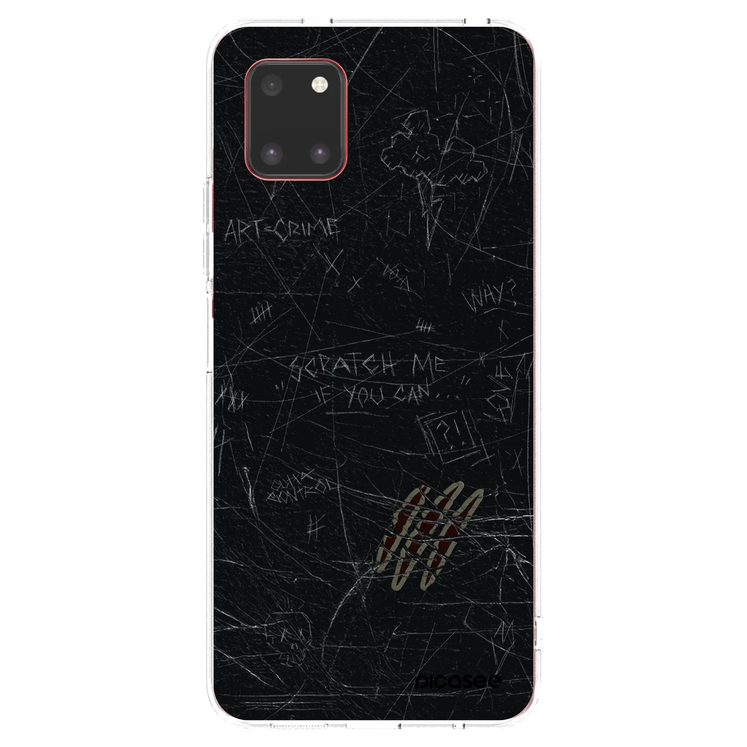 Picasee husă transparentă din silicon pentru Samsung Galaxy Note 10 Lite N770F - SCRATCH