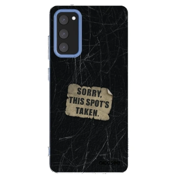 Picasee husă transparentă din silicon pentru Samsung Galaxy S20 FE - SORRY