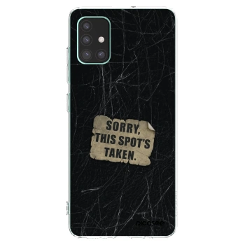 Picasee husă transparentă din silicon pentru Samsung Galaxy M51 M515F - SORRY