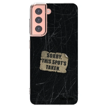 Picasee husă transparentă din silicon pentru Samsung Galaxy S21 5G G991B - SORRY