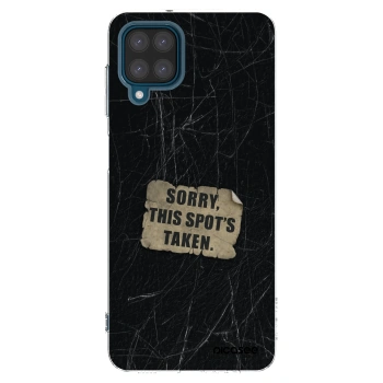 Picasee husă transparentă din silicon pentru Samsung Galaxy A12 A125F - SORRY