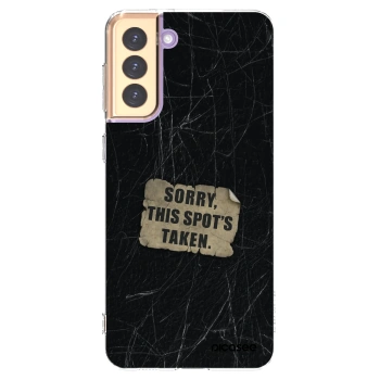 Picasee husă transparentă din silicon pentru Samsung Galaxy S21+ 5G G996F - SORRY