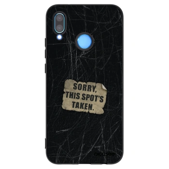 Picasee husă neagră din silicon pentru Huawei P20 Lite - SORRY