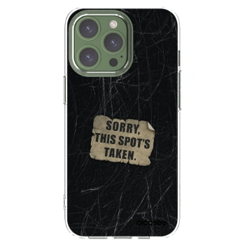 Picasee husă transparentă din silicon pentru Apple iPhone 13 Pro - SORRY